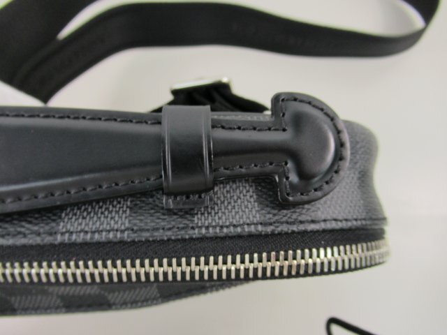 【ルイヴィトン】LOUIS VUITTON ダミエグラフィット アンプレール ボディバッグ ウエストポーチ ショルダーバッグ 極美品