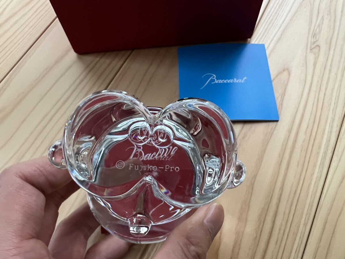 Baccarat Fujiko-Pro ドラえもん クリスタル オブジェ 置物 Baccarat Fujiko-Pro ドラえもん クリスタル オブジェ 置物