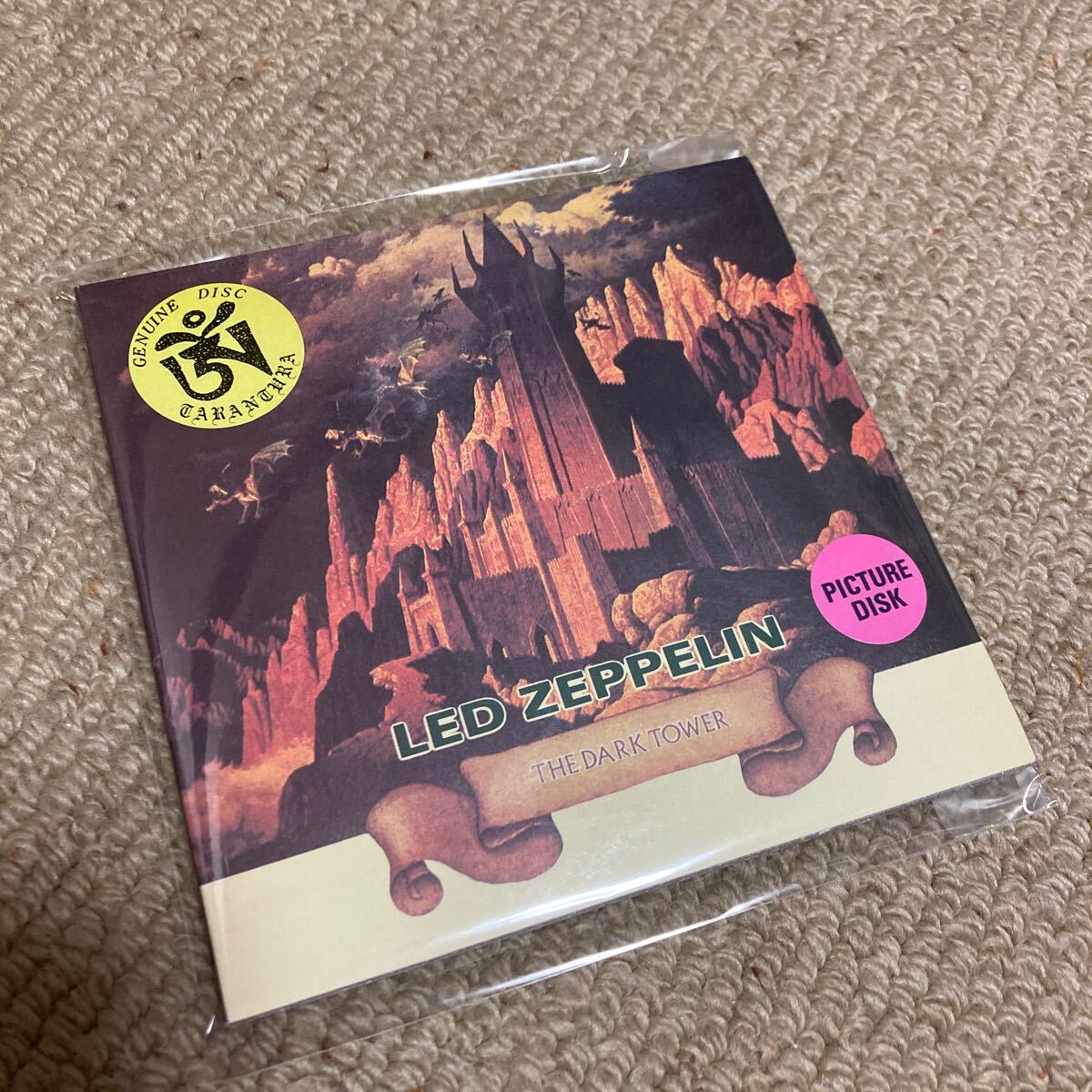 LED ZEPPELIN/レッドツェッペリン THE DARK TOWER 1970年3月14日モントルージャズフェスティバル ピクチャーディスク TARANTURA