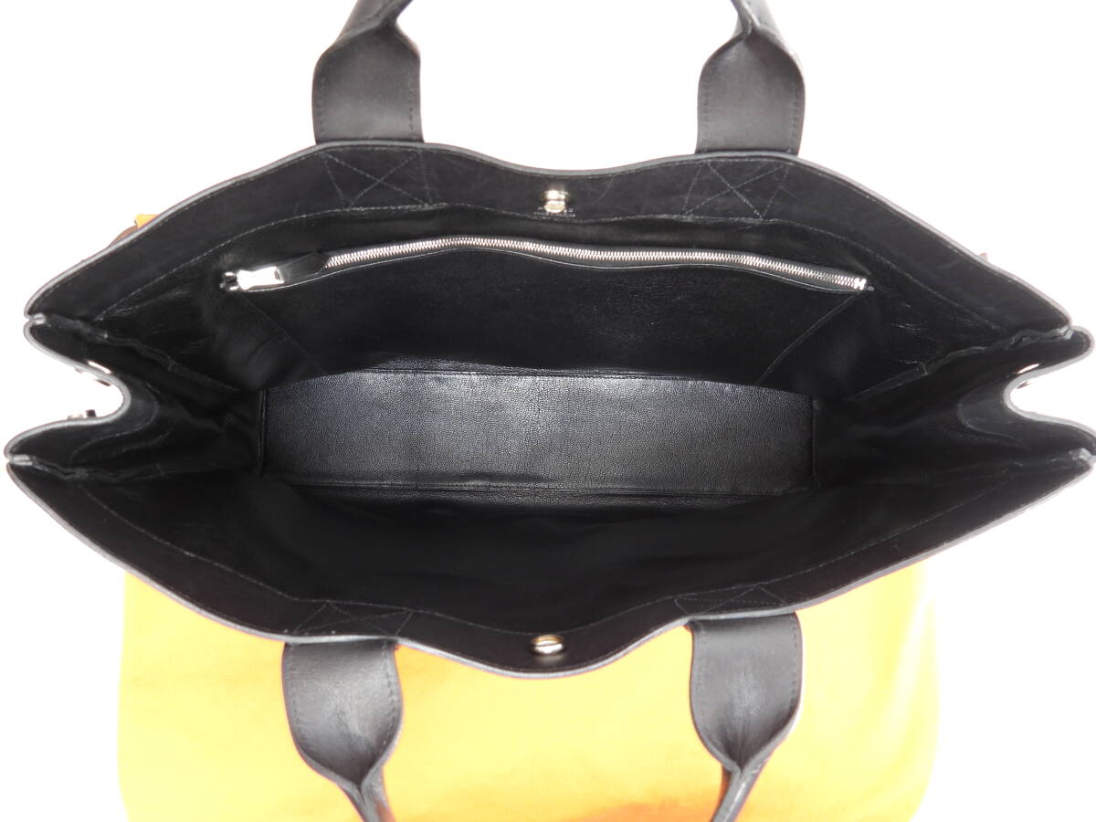 エルメス トートMM フールトゥ カーフレザー黒 ハンドバッグ エルメス トートMM フールトゥ カーフレザー黒 ハンドバッグ