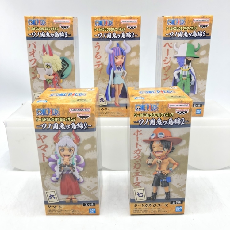 【中古】バンダイ　WCF ワノ国鬼ヶ島編2 5種セット　開封品[240070132824]