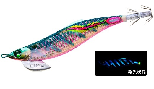 DUEL イージーQ フィンプラス ランガン 3.5號(hào) A1746 12 色番 BLGB 補(bǔ)償無(wú)し送料込み 値引き不可 EGING エギング