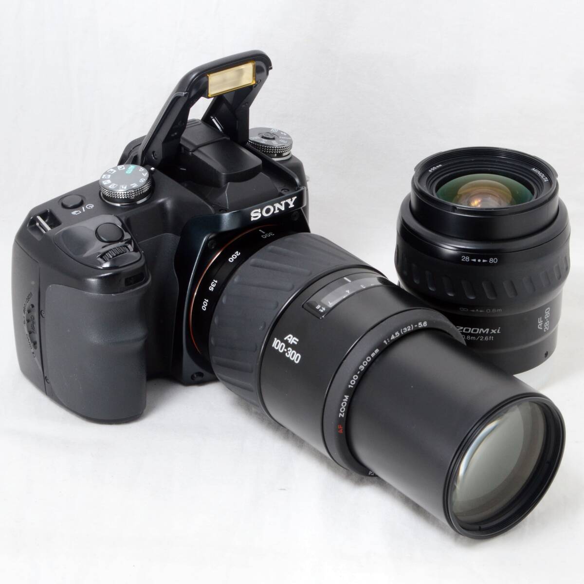 ボディ内手振れ補正付き SONY ソニー α100 AF 28-80 100-300 超 ボディ内手振れ補正付き SONY ソニー α100 AF 28-80 100-300 超