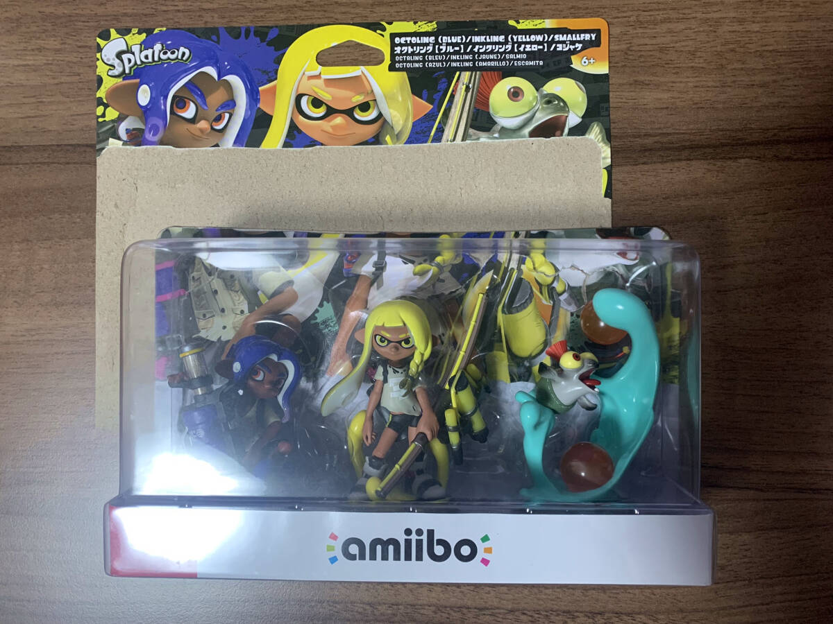 Amazon.co.jp: amiibo トリプルセット[インクリング【イエロー