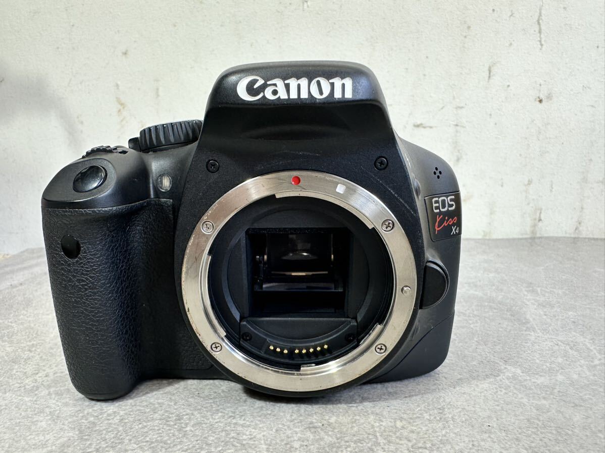 ★Canon　キヤノン　EOS　Kiss　X4 レンズキット　デジタル一眼レフカメラ　カメラ★