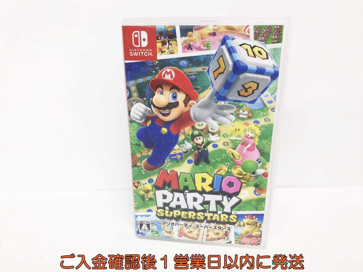 【1円】Switch マリオパーティ スーパースターズ ゲームソフト 1A0105-047mn/G1