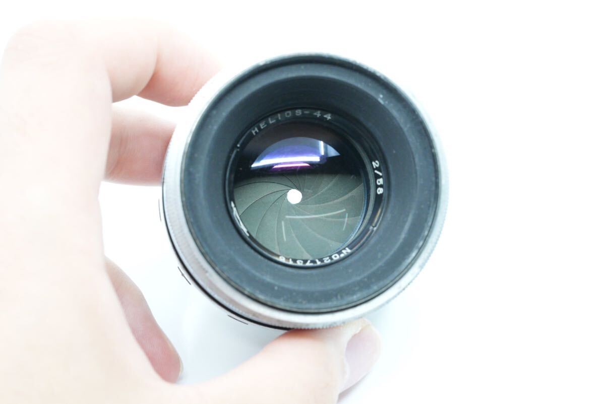 超希少 最初期型 13枚羽 シルバー Helios-44 58mm f2 ヘリオス 超希少 最初期型 13枚羽 シルバー Helios-44 58mm f2 ヘリオス