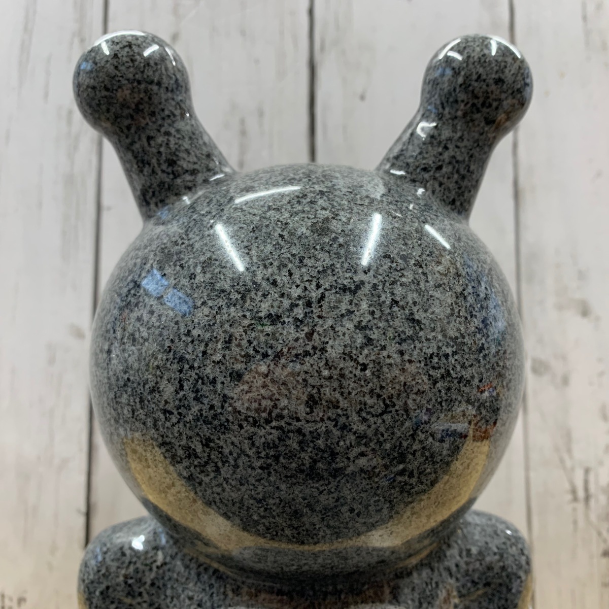 □ 展示 TAKAO 御影石 スタチュー バイキンマン 石像 庭園 置物 □ 展示 TAKAO 御影石 スタチュー バイキンマン 石像 庭園 置物