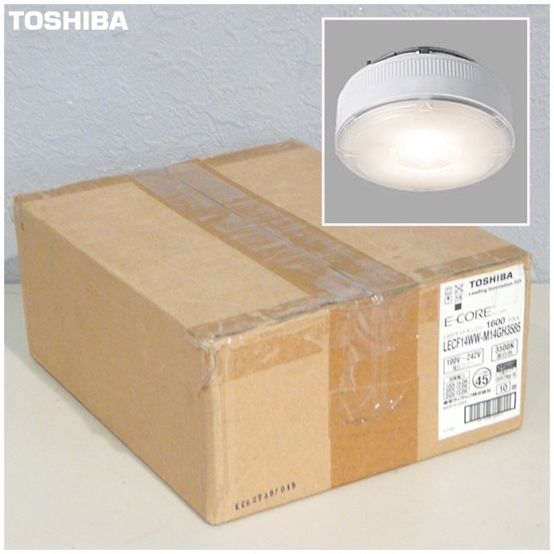 【福岡】◇東芝/LECF14WW-M14GH3585/E-CORE/LEDライトエンジン1600クラス/温白色(3500K)/中角タイプ(45°)/10個セット【ER01-071】