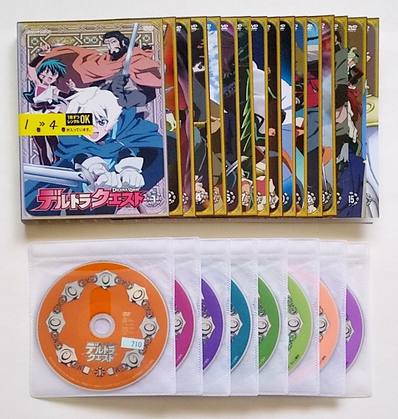 ■デルトラクエスト　全16巻　レンタル版DVD　坂巻亮祐/高垣彩陽
