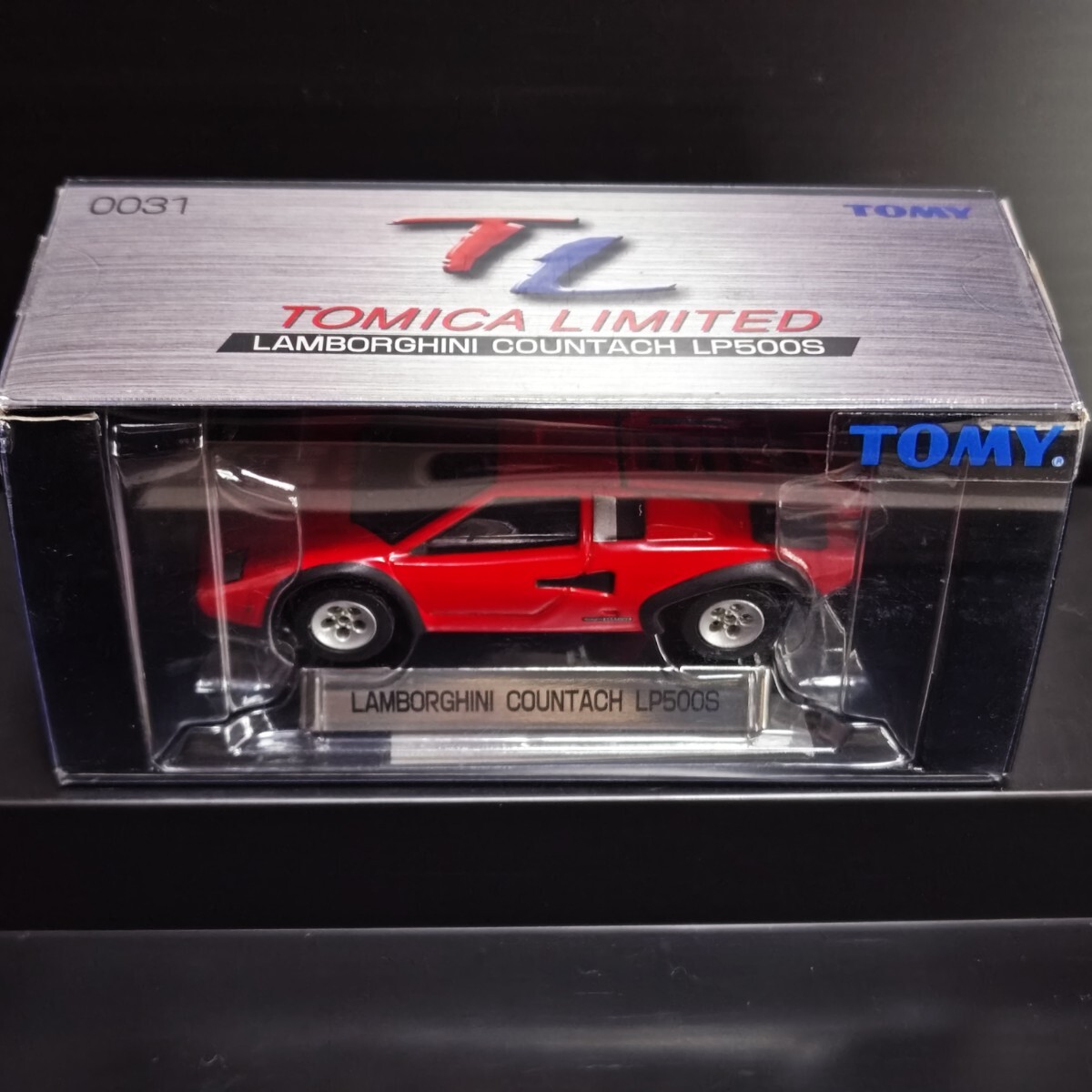 Tomica Limited 0031 Lamborghini счетчик kLP500S вскрыть товар долгое время .. хранение товар Vintage старый машина Tomica