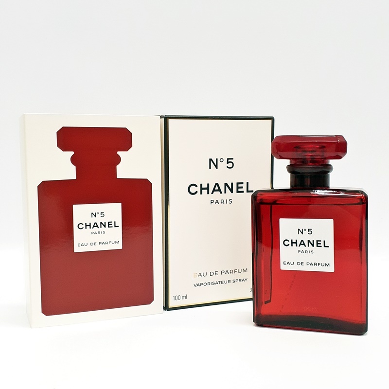 CHANEL No5 オードゥパルファム レッドエディション 100ml EDP 香水 シャネル N°5 残量多め ※送料一律700円 (現状品)