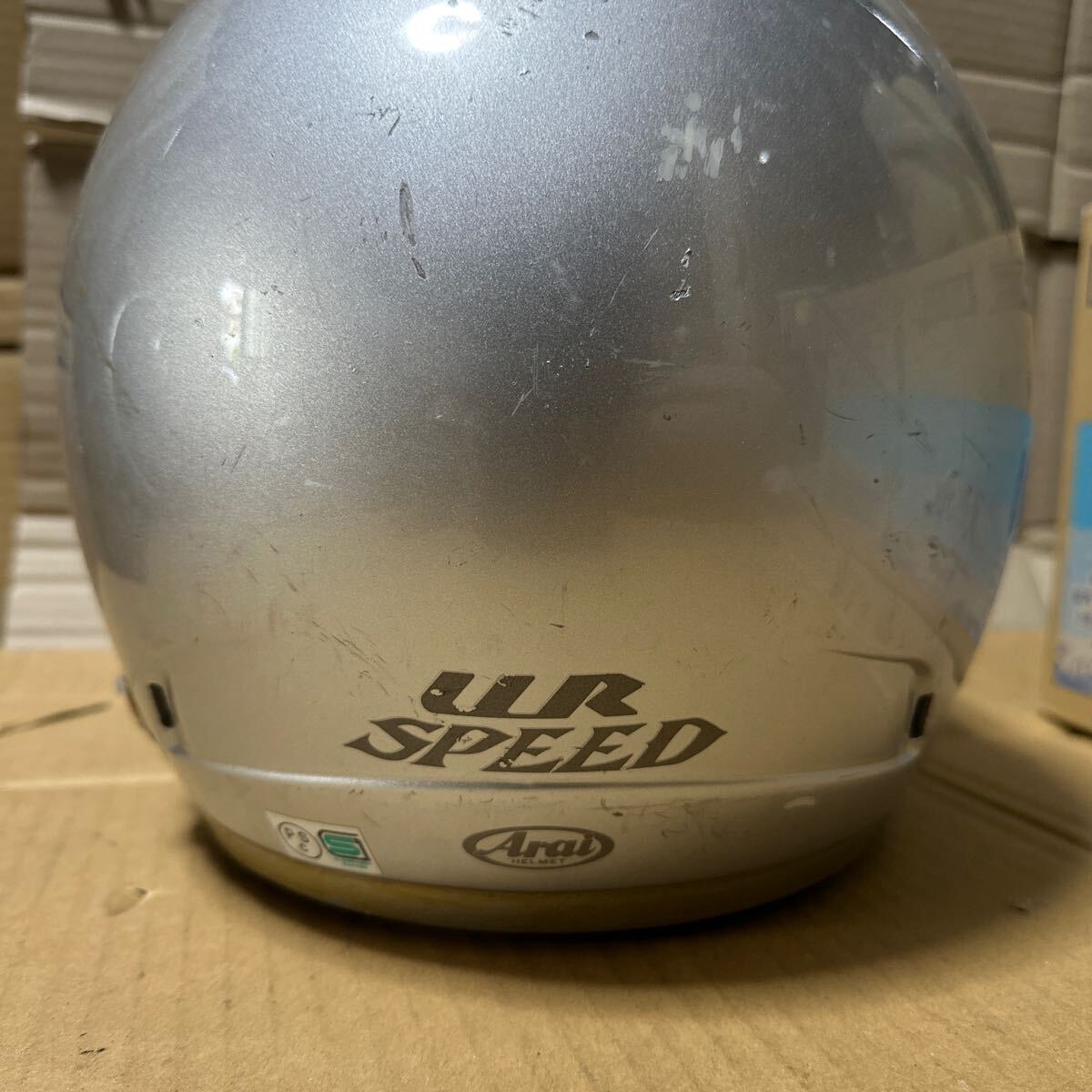 あ-7658）アライ Arai ヘルメットUR SPEED ジャック品　サイズ不明