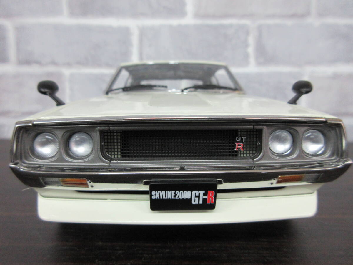 京商1/18 日産スカイライン・ケンメリ 2000GT-R (KPGC110)白