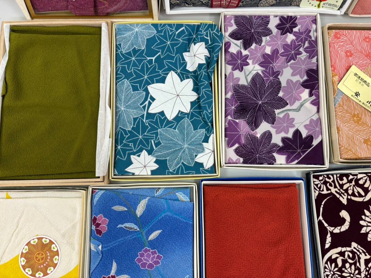 S925G 風呂敷 ふくさ 袱紗 和物小物 25点 まとめ セット 彩美 村尾特選 台付ふくさ 古布 和柄 花柄 ちりめん 茶道具 箱あり 未使用含む