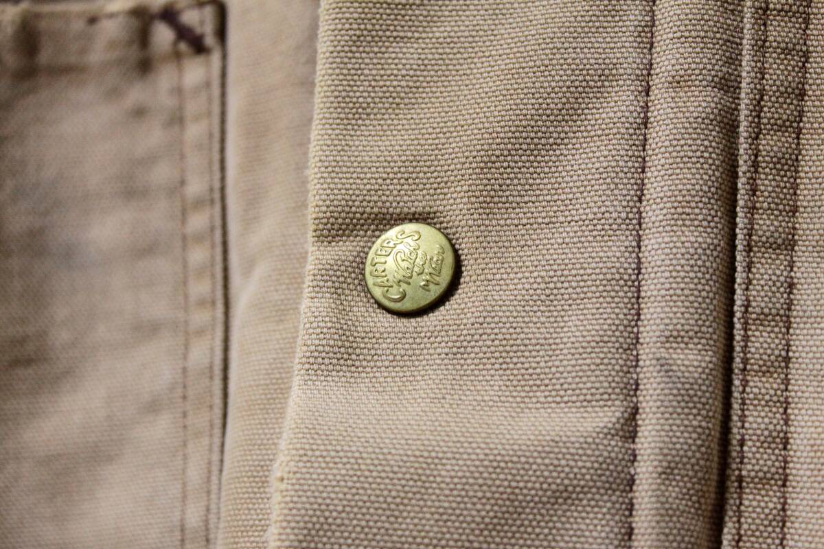 60s CARTER'S DUCK CANVAS CHORE JACKET / ヴィンテージ 60s CARTER'S DUCK CANVAS CHORE JACKET / ヴィンテージ