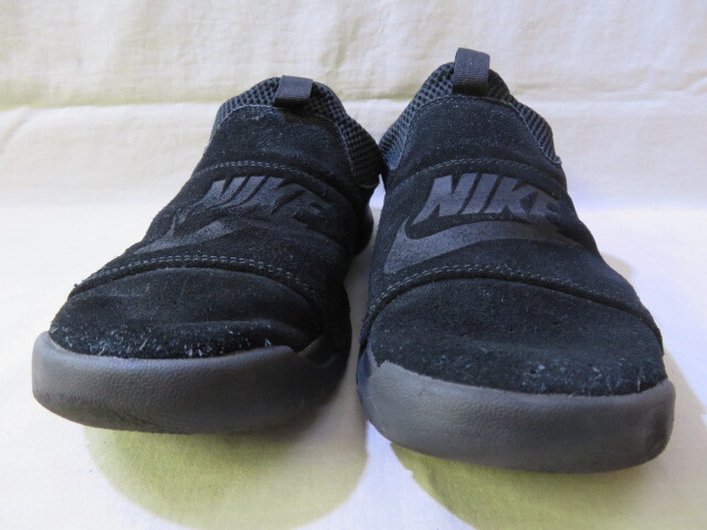 良品 名作 2017制 NIKE ナイキ 882410-003 BENASSI SLIP BLK ベナッシ スリッポン サンダル スニーカー 黒 ブラック US7.5 25.5cm