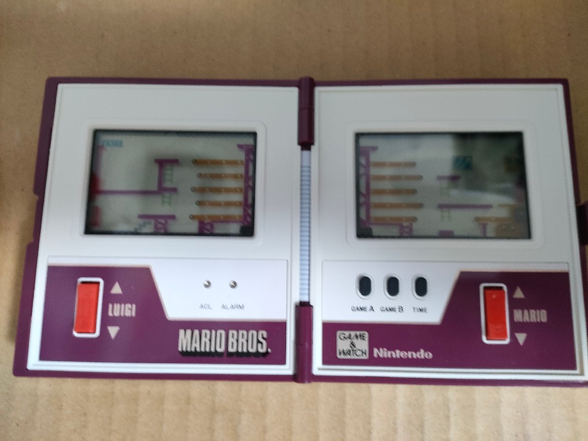  Game & Watch * Mario Brothers * мульти- экран /GAME&WATCH MARIO BROS коробка * инструкция по эксплуатации * винил имеется Nintendo/ nintendo /D326292
