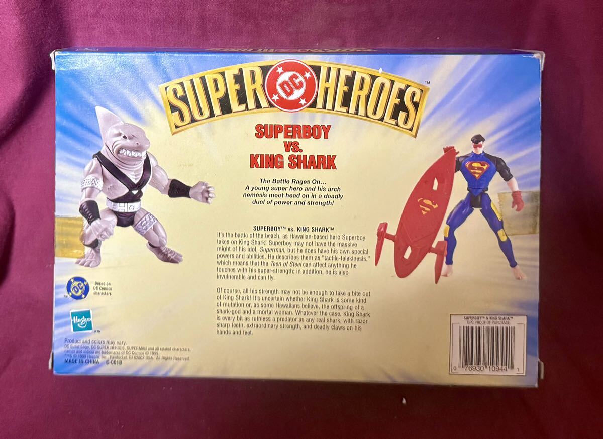 99 Hasbro DC SUPER HEROES SUPERBOY VS. KING SHARK アクション 99 Hasbro DC SUPER HEROES SUPERBOY VS. KING SHARK アクション