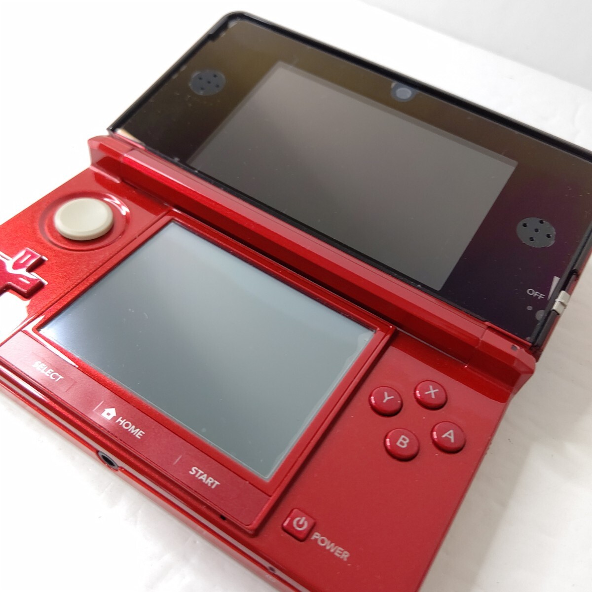 Nintendo ニンテンドー3DS フレアレッド 画面極美品 任天堂 Nintendo ニンテンドー3DS フレアレッド 画面極美品 任天堂
