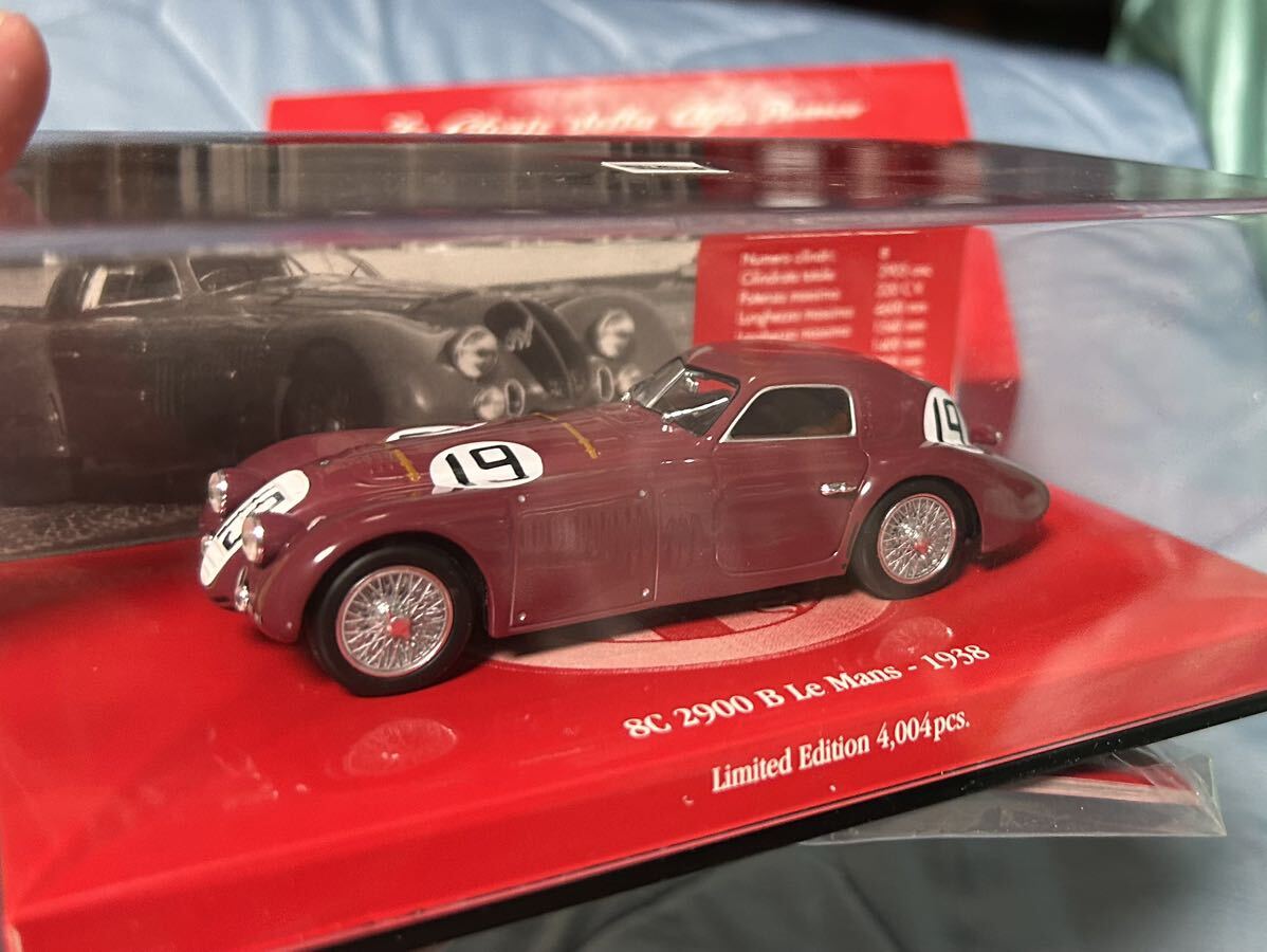 1/43 ミニチャンプス アルファロメオ 8C 2900 B ルマン 1938 #19 1/43 ミニチャンプス アルファロメオ 8C 2900 B ルマン 1938 #19