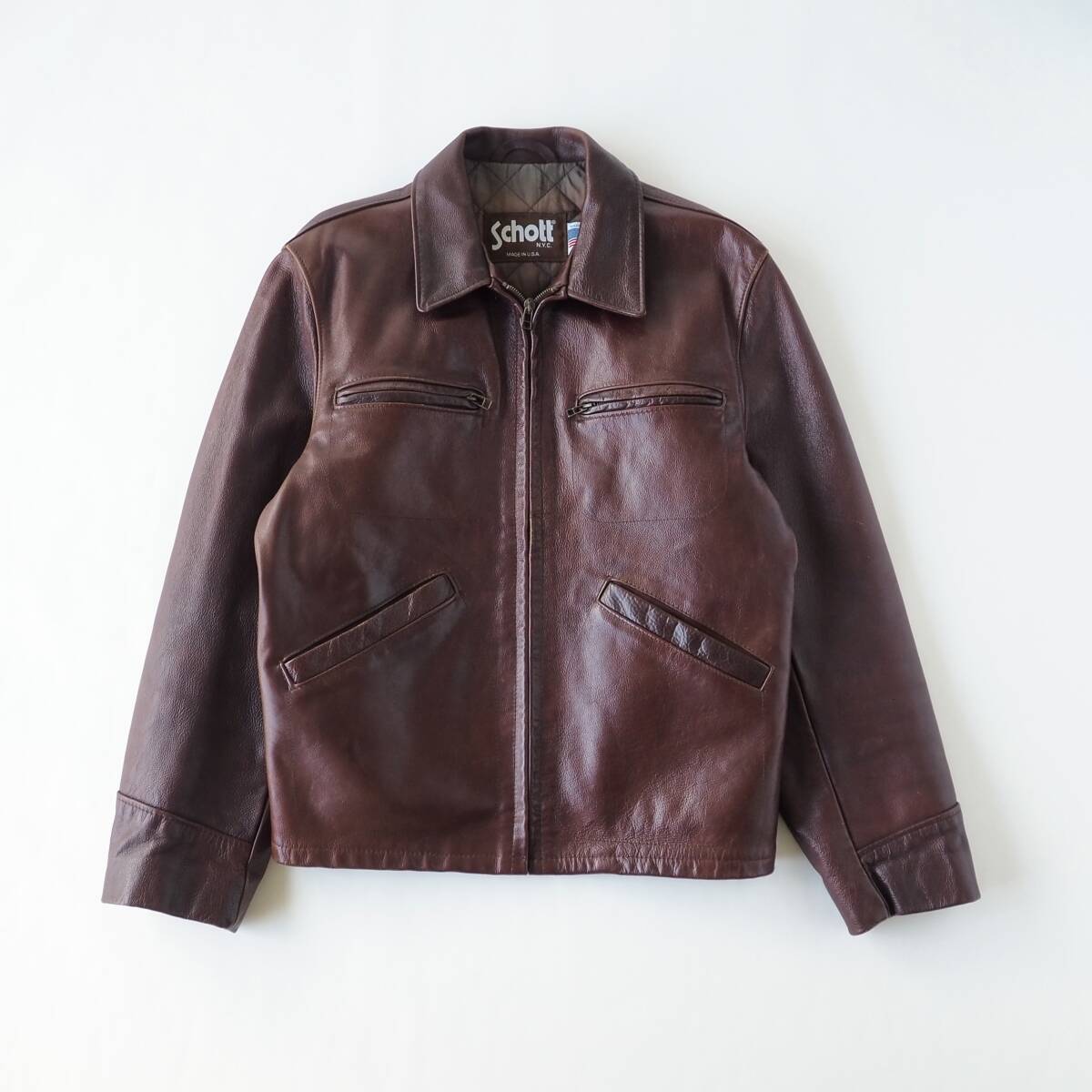 Schott ショット 634 sie38 希少 シングルライダース トラッカー Schott ショット 634 sie38 希少 シングルライダース トラッカー