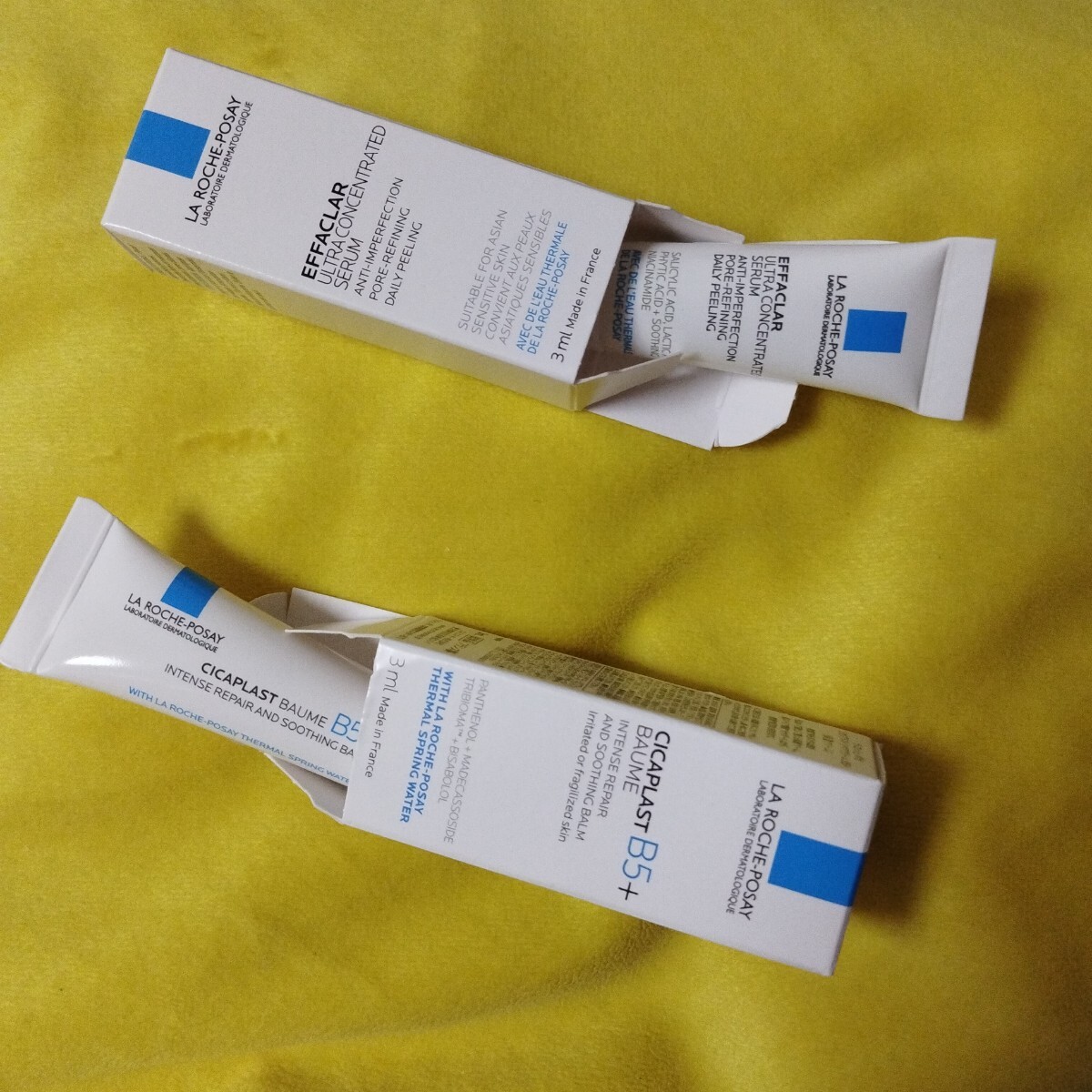 ラロッシュポゼ シカ プラスト リペアクリーム B 5+ /ラロッシュポゼ エファクラ セラム ミニチュア試供品 セット 新品_画像1