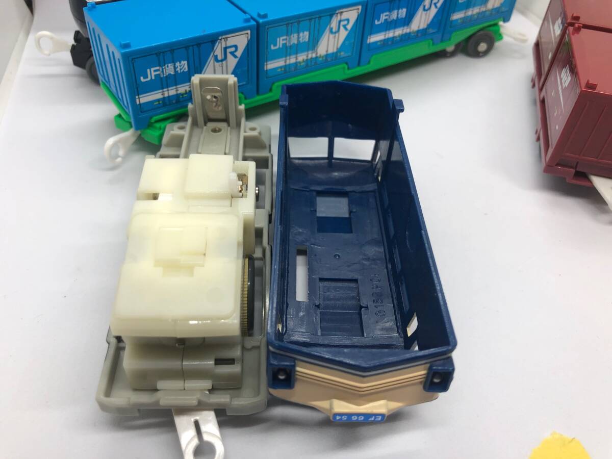 プラレール EF66-54電気機関車 コンテナ車 タンク車 ロング プラレール EF66-54電気機関車 コンテナ車 タンク車 ロング