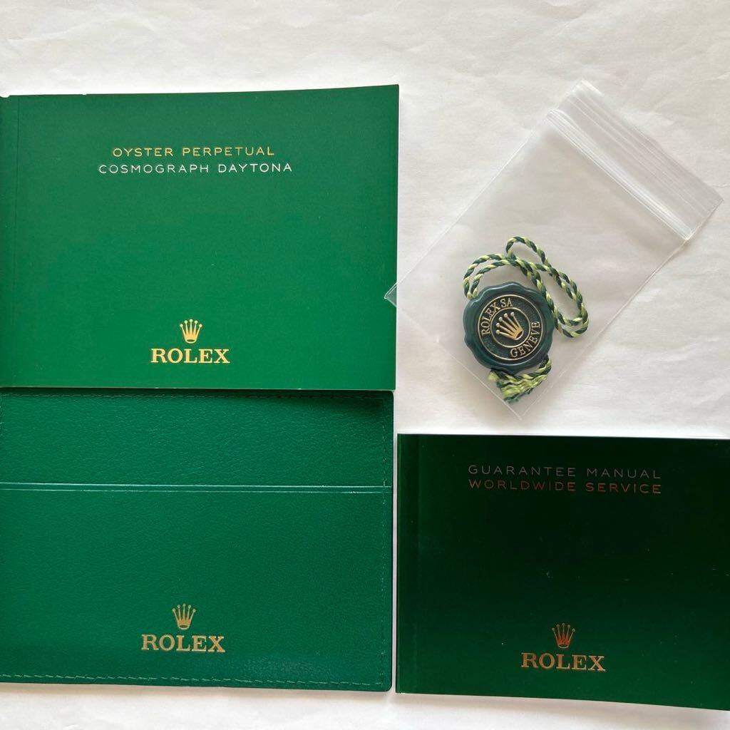 ROLEX COSMOGRAPHDAYTONA ロレックスコスモグラフデイトナ　冊子　他　付属品4点