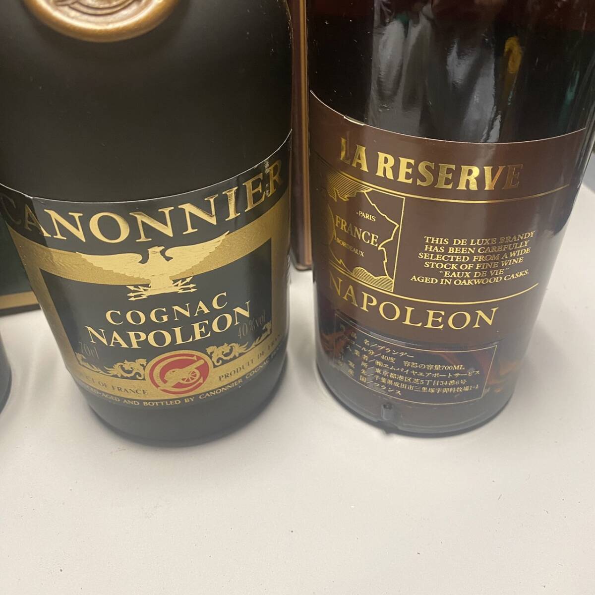 240912K　ブランデー4本まとめ  NAPOLEON 240912K ブランデー4本まとめ NAPOLEON 240912K ブランデー4本