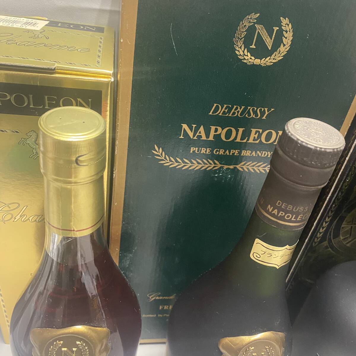 240912K　ブランデー4本まとめ  NAPOLEON 240912K ブランデー4本まとめ NAPOLEON 240912K ブランデー4本