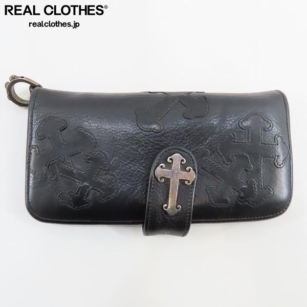 Stanley Guess クロスパッチロングウォレット STANLEY GUESS/スタンリーゲス 1ボタン ロングウォレット w
