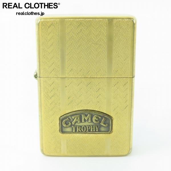コレクション zippo CAMEL TROPHY GOLD L zippo CAMEL TROPHY GOLD METAL