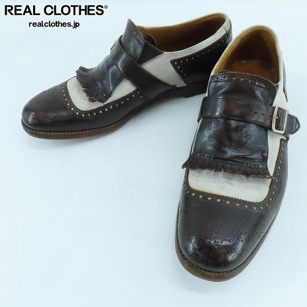 Church's/チャーチ 24SS Shanghai グラスカーフ＆ヌバック ローファーレザーシューズ /080