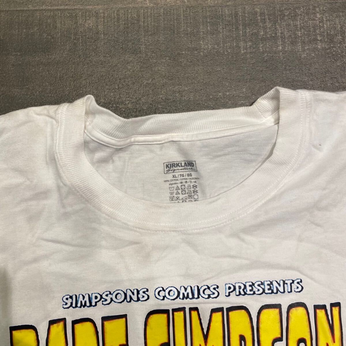 The SIMPSONS シンプソンズ アニメTシャツ/アニメT/USED/古着 The SIMPSONS シンプソンズ アニメTシャツ/アニメT/USED/古着