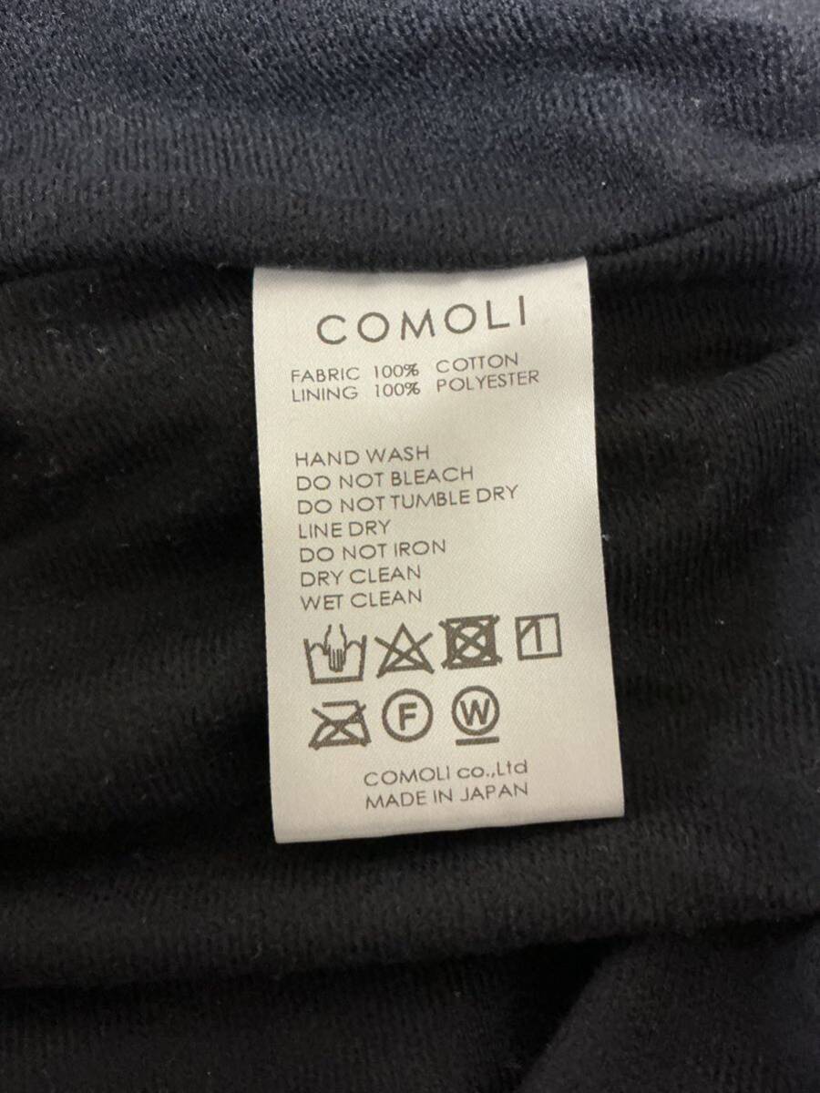 美品 セットアップ】 COMOLI ベロアジャージ トラックジャケット 美品 セットアップ】 COMOLI ベロアジャージ トラックジャケット