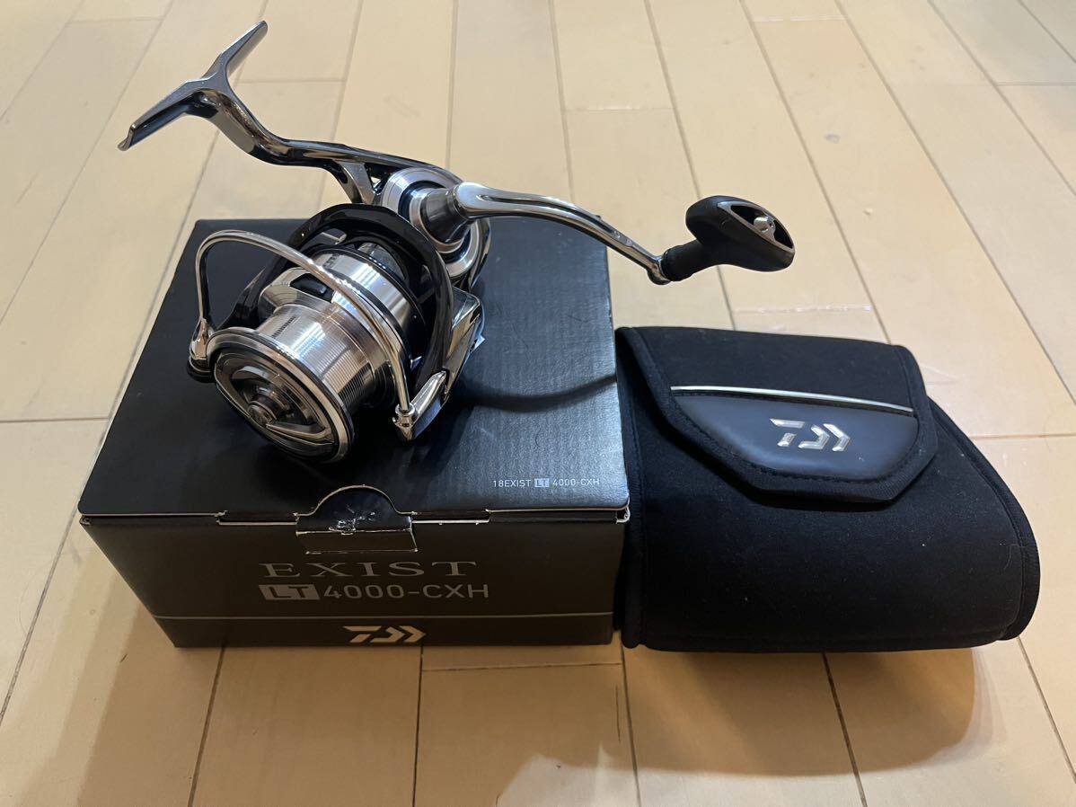 DAIWA EXIST LT 4000-CXH リール + ケース フィッシング DAIWA EXIST LT 4000-CXH リール + ケース フィッシング