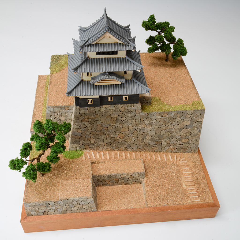 ウッディージョー 1/150 丸亀城(MARUGAME JO) - 建築物 ウッディージョー 1/150 丸亀城(MARUGAME JO) - 建築物