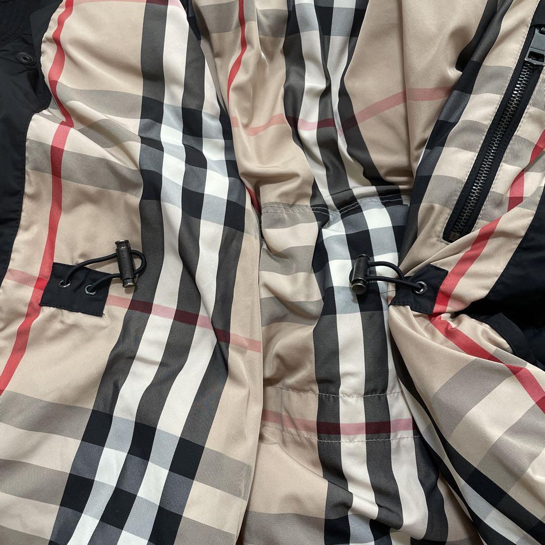 高級感 BURBERRY バーバリー ロングダウンコート ノバチェック 高級感 BURBERRY バーバリー ロングダウンコート ノバチェック