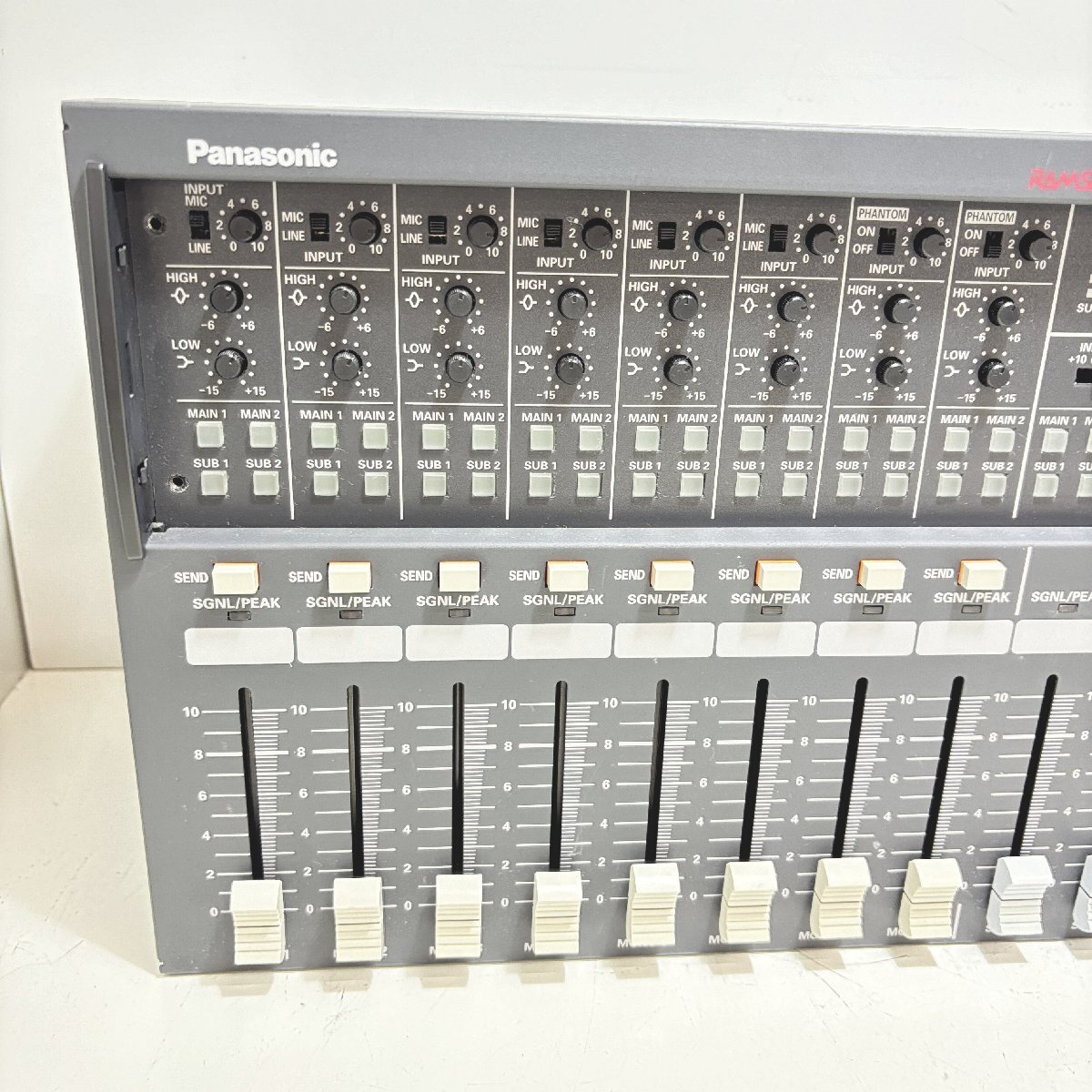 Yahoo!オークション - Panasonic RAMSA オーディオ ミキサー WR