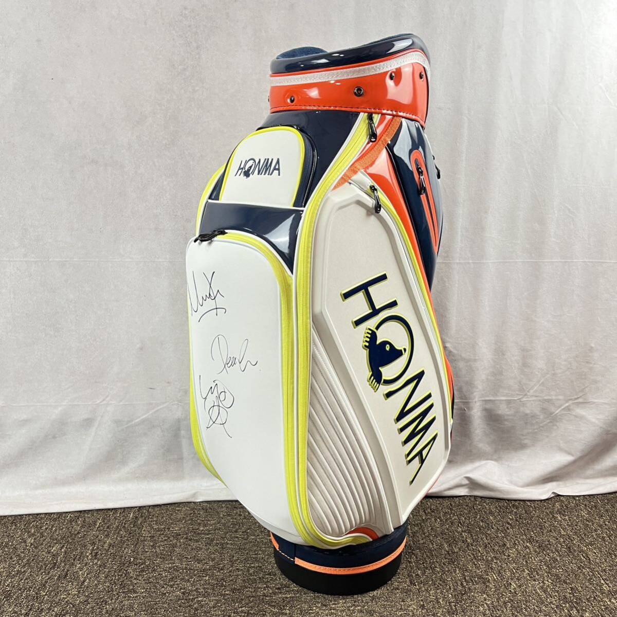未使用 本間 ゴルフ キャディバッグ HONMA 2023年 プロツアー 未使用 本間 ゴルフ キャディバッグ HONMA 2023年 プロツアー