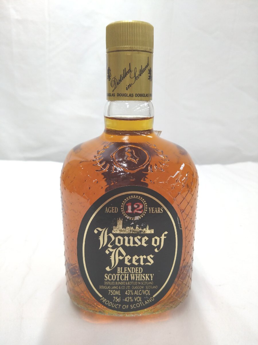 未開栓 ハウスオブピアーズ 12年 スコッチウイスキー house of 未開栓 ハウスオブピアーズ 12年 スコッチウイスキー house of
