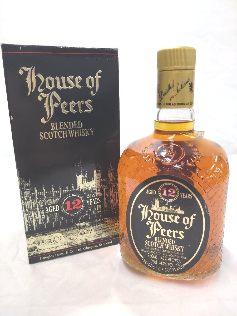 未開栓 ハウスオブピアーズ 12年 スコッチウイスキー house of 未開栓 ハウスオブピアーズ 12年 スコッチウイスキー house of