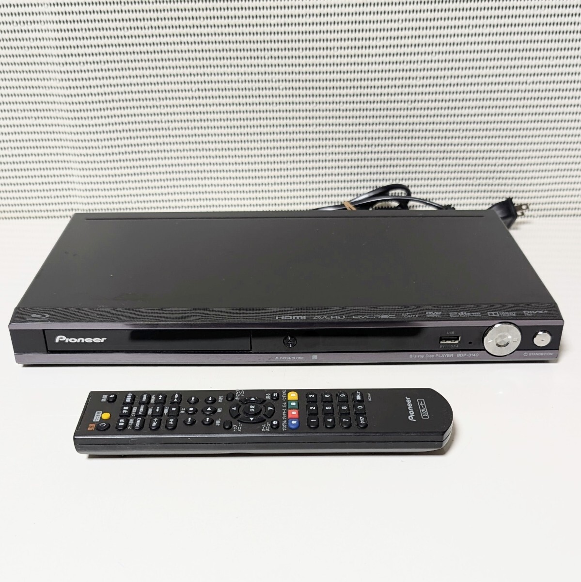Pioneer Blu-ray Disc PLAYER BDP-3140 パイオニア BDプレーヤー Pioneer Blu-ray Disc PLAYER BDP-3140 パイオニア BDプレーヤー