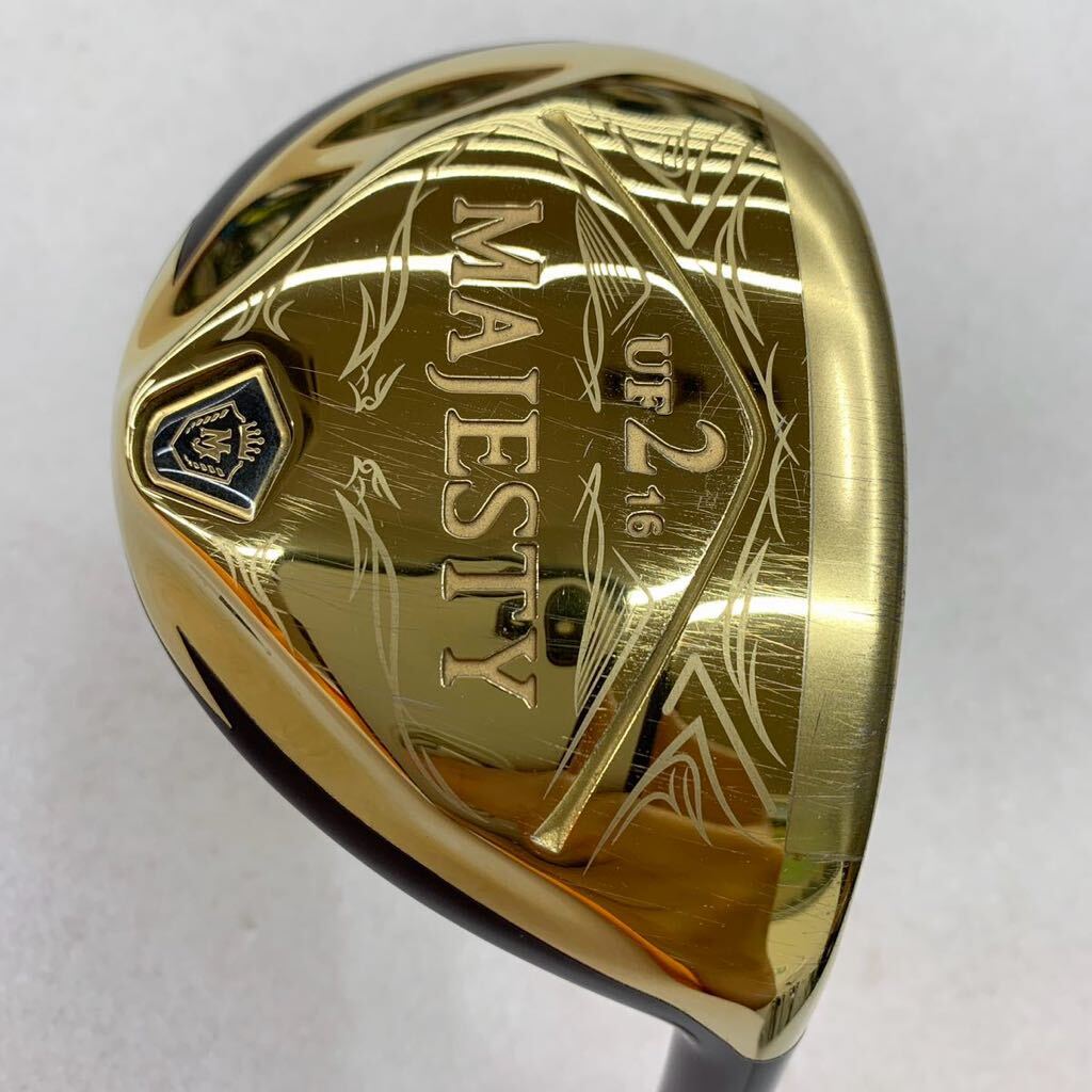 即決■UT / マジェスティゴルフ　MAJESTY PRESTIGIO 10 UF　LV730　UF2 16度　フレックスR　右　カバー有