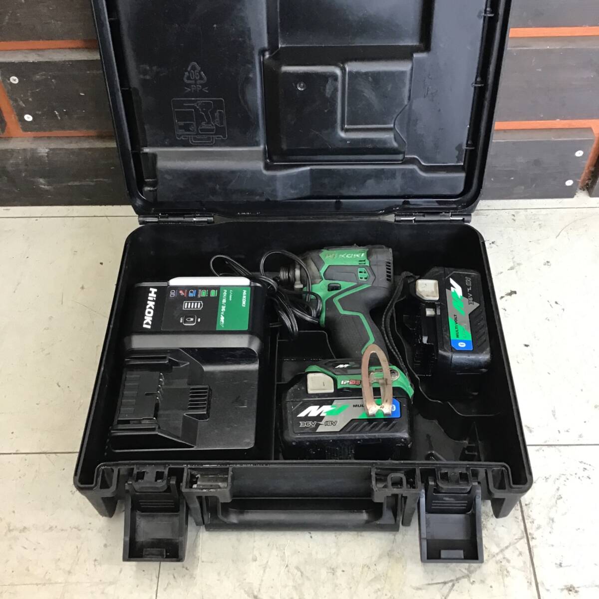 【中古品】ハイコーキ/HIKOKI ※旧:日立工機 コードレスインパクトドライバ WH36DC(2XPS)(L) ■送料無料・代引き・店頭受取対応■