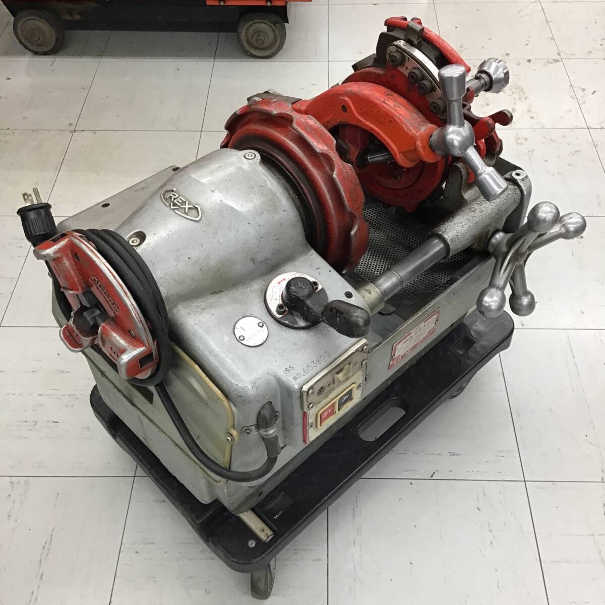【店頭受取り限定】 レッキス/REX ねじ切り機・60A3 【60AⅢ】 【埼玉県鴻巣市】