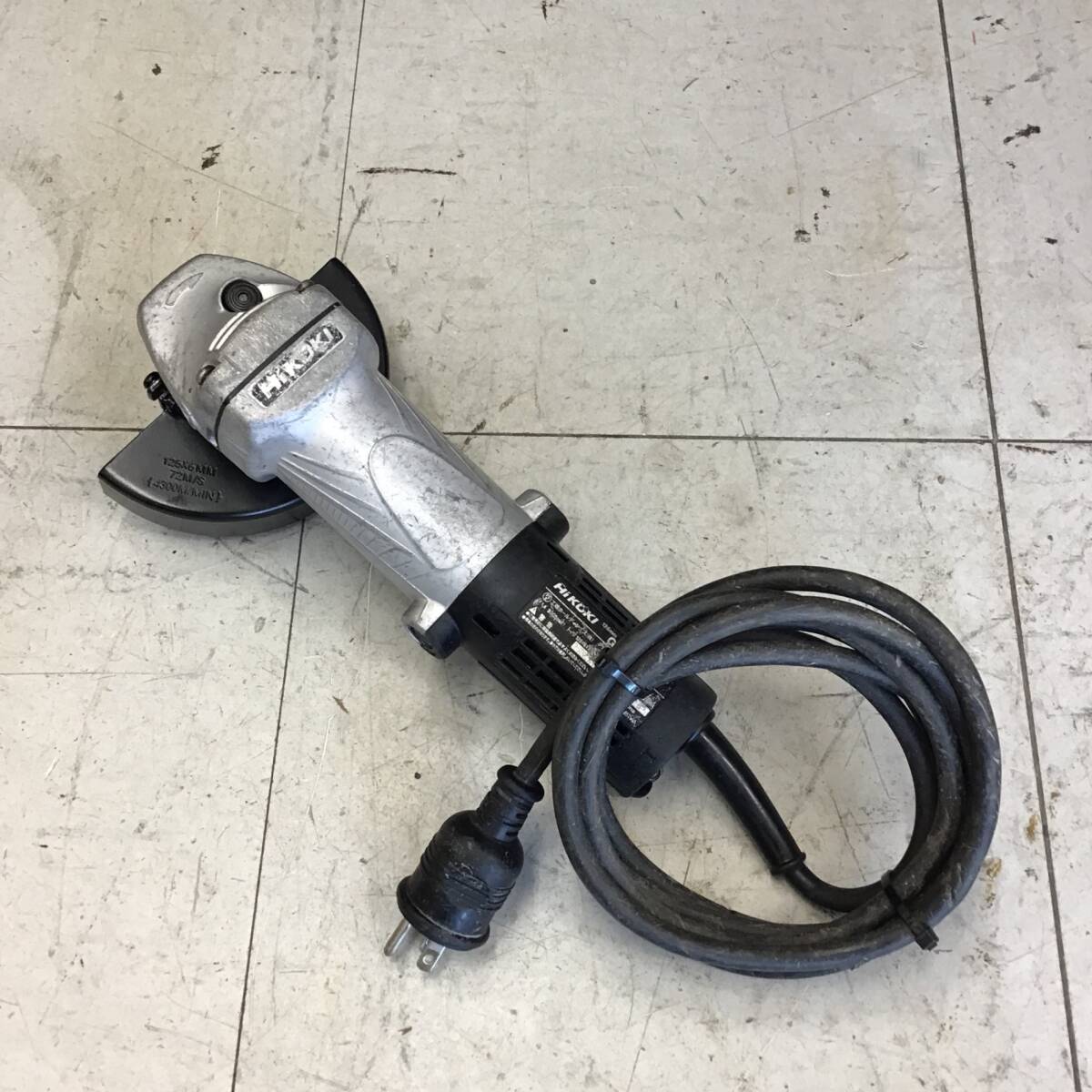 【中古品】 ハイコーキ/HIKOKI 125mm電気ディスクグラインダー G13SH5 ■送料無料・代引き・店頭受取対応■