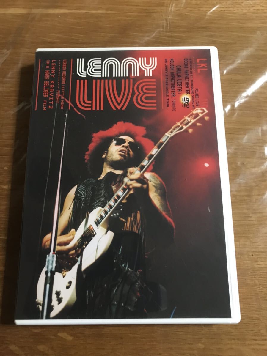 希少! lenny kravitz☆lenny live☆レニークラヴィッツ☆DVD☆国内盤☆人気!貴重!レア!ジャンク