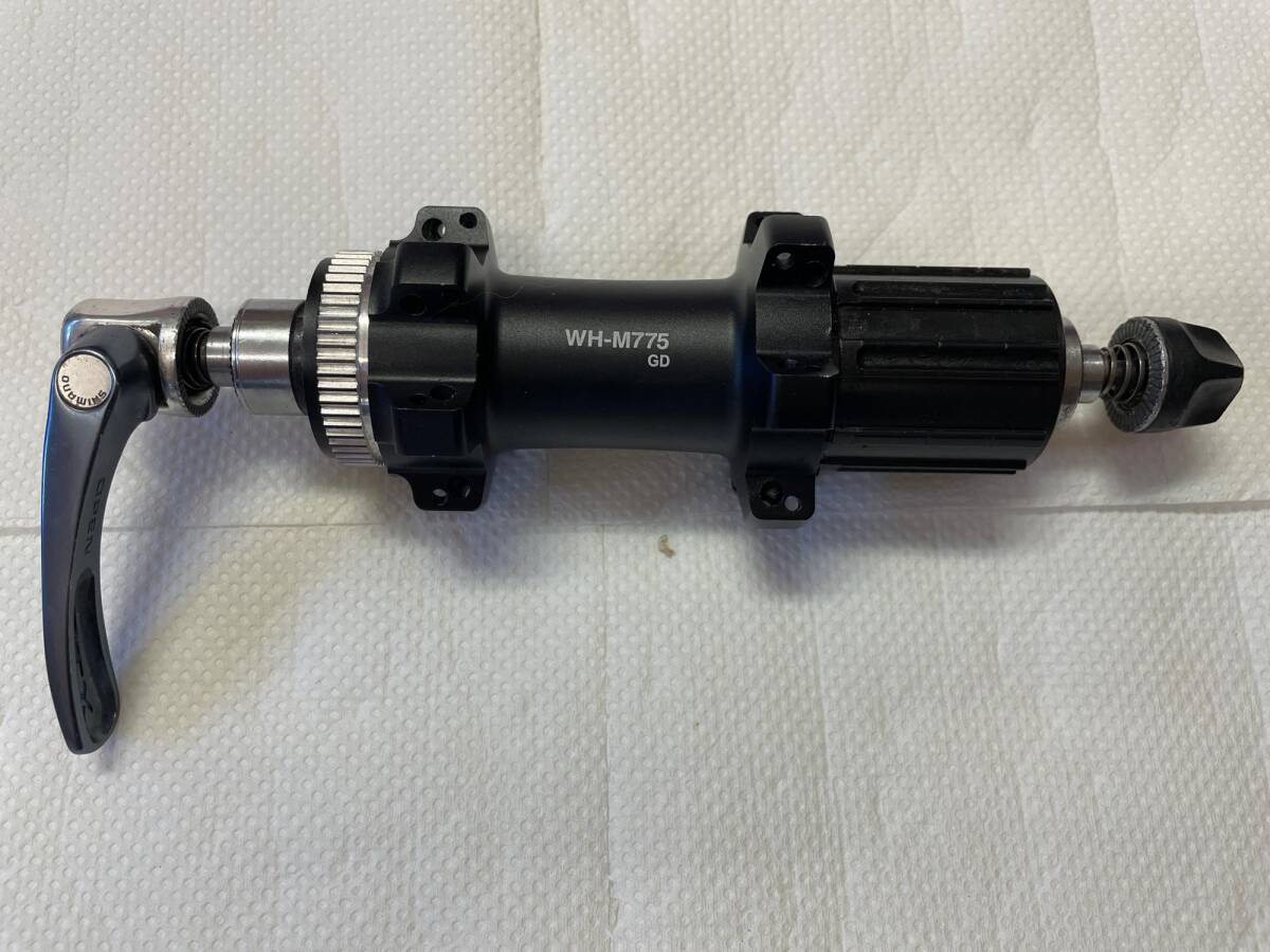 SHIMANO シマノ DEORE XT WH-M775 完組ホイールバラシ リア SHIMANO シマノ DEORE XT WH-M775 完組ホイールバラシ リア